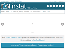 Tablet Screenshot of firstat.com